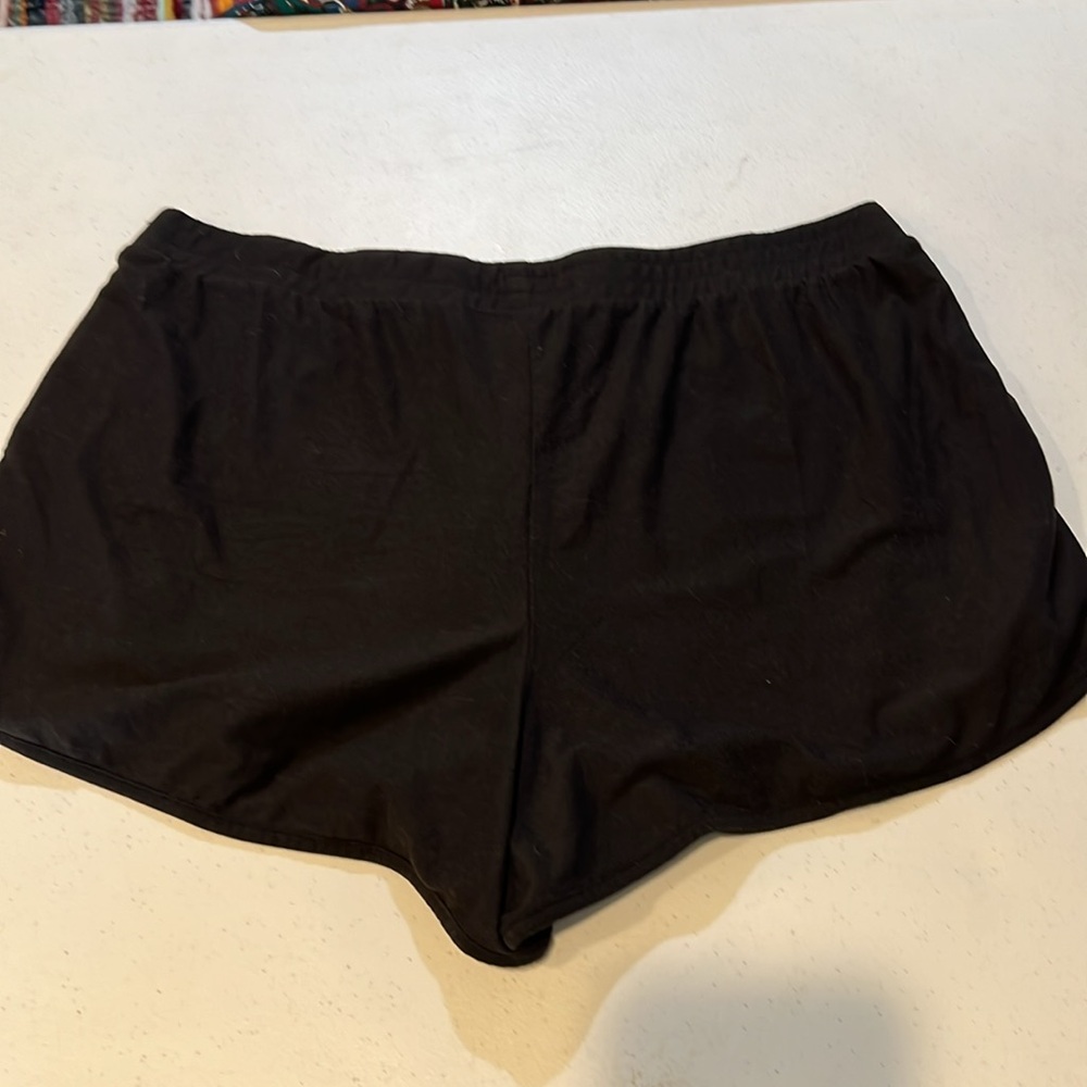 #274. 🪷 Black Athletic Shorts Lightweight. Xxl - Picture 6 of 6